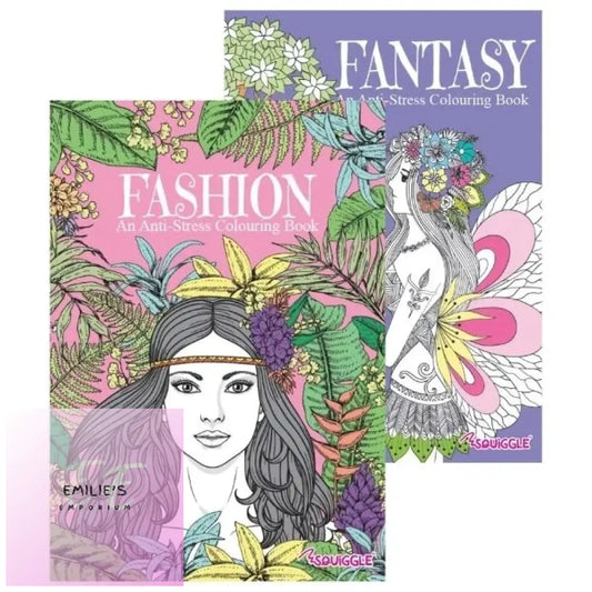 Fashion / Fantasy Colouring Book - Assorted