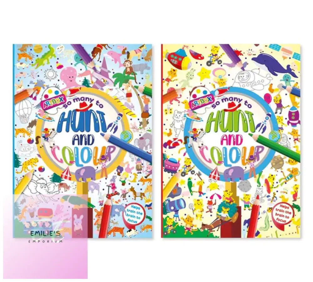 Find & Seek Colouring Book - Assorted