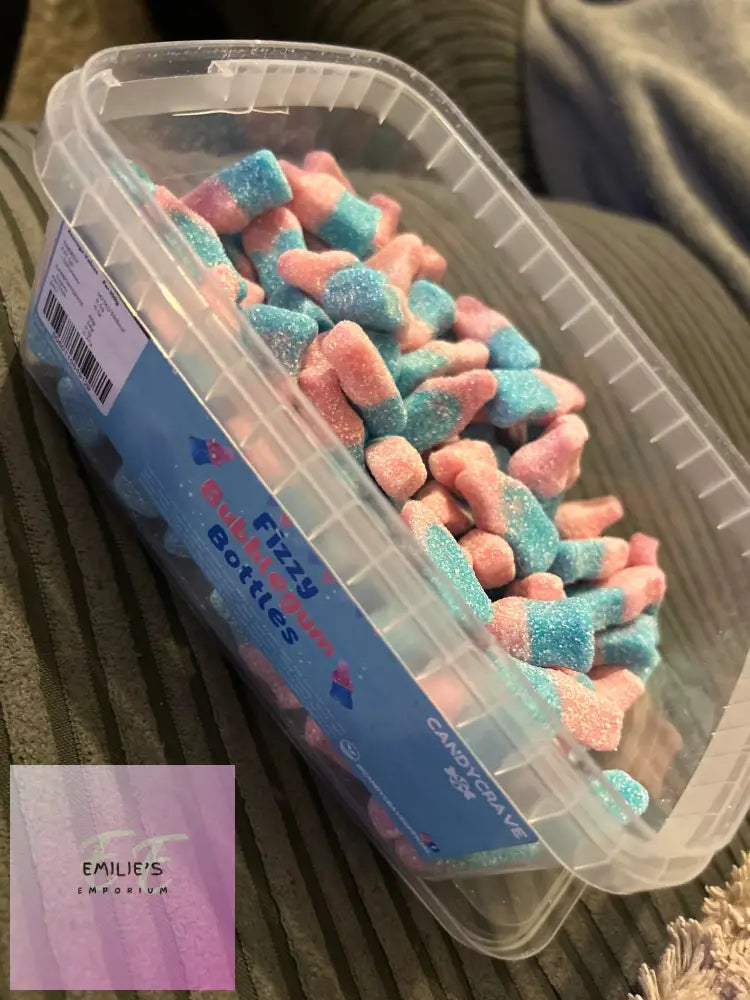 Fizzy Bubblegum Bottles Tub (Candycrave) 600G