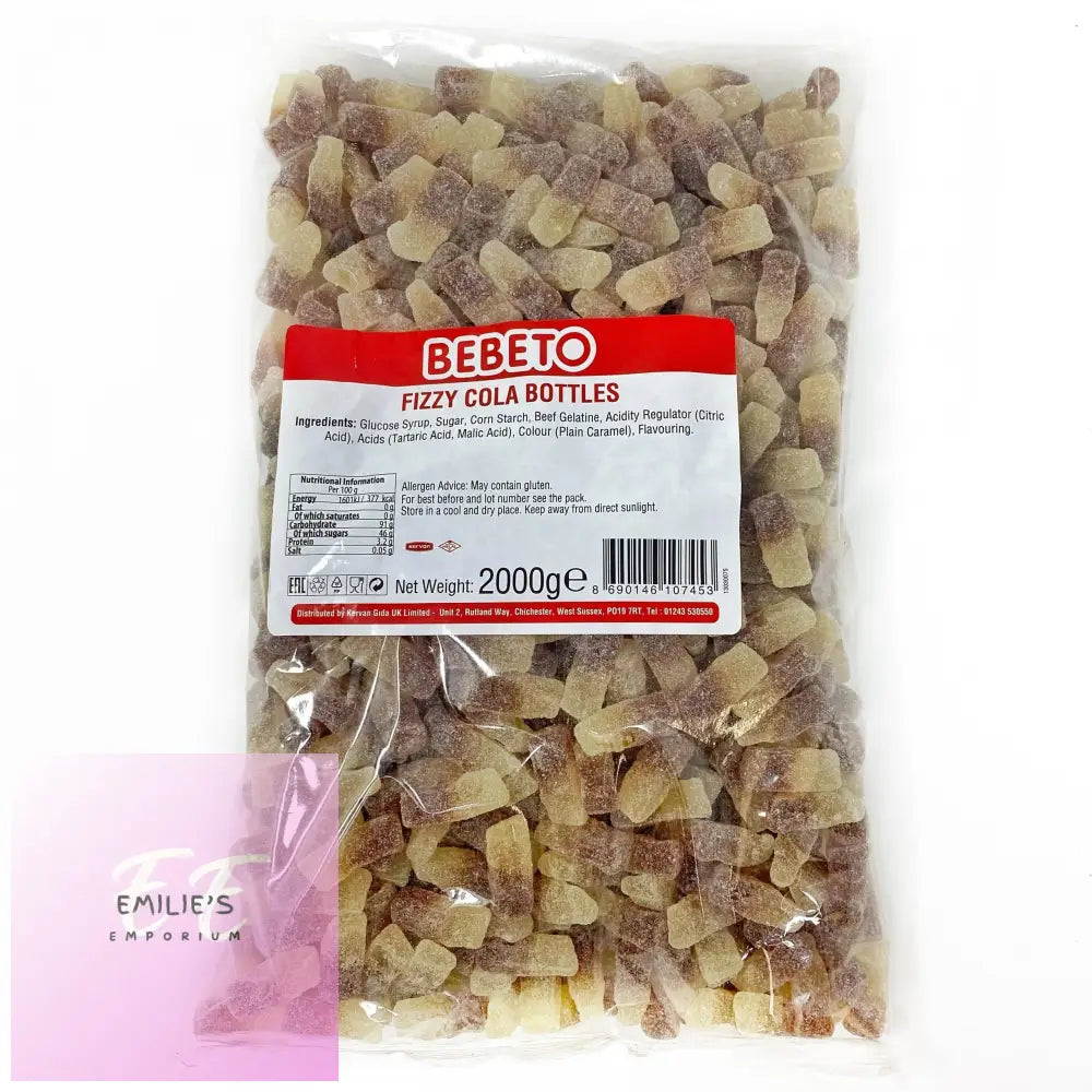 Fizzy Cola Bottles (Bebeto) 2Kg