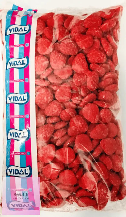 Fizzy Red Foam Strawberries (Vidal) 3Kg