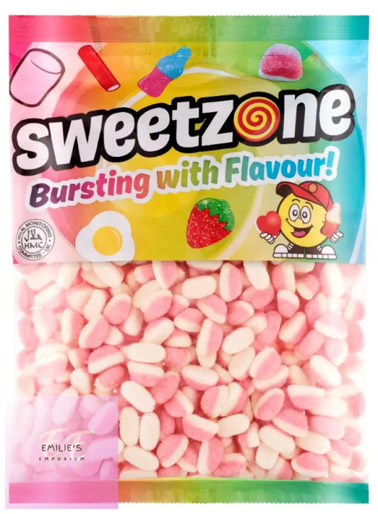 Fizzy Strawberry Puffs (Sweetzone) 1Kg