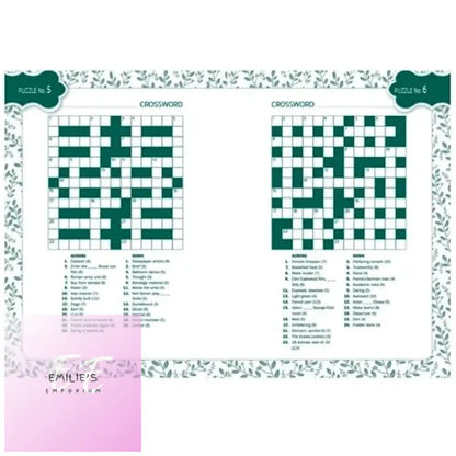 Floral Crossword - Assorted