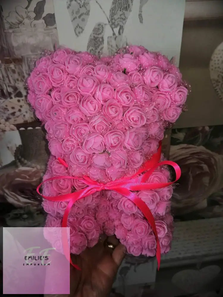 Foam Rose Teddy Bears - Choice Of Colour