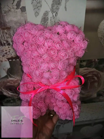 Foam Rose Teddy Bears - Choice Of Colour