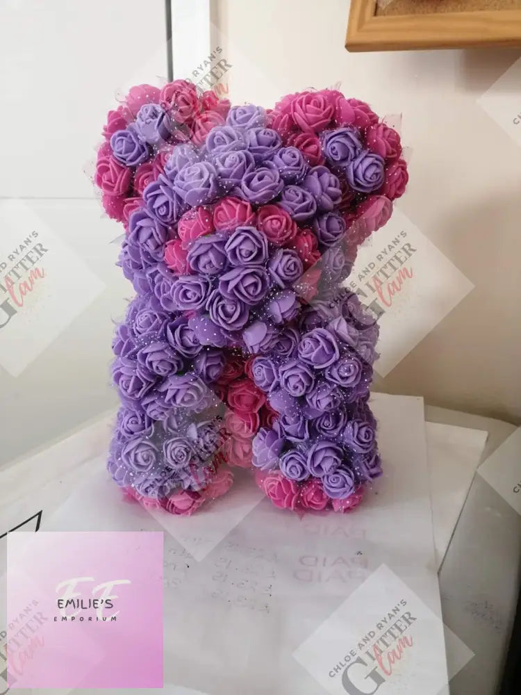 Foam Rose Teddy Bears - Choice Of Colour