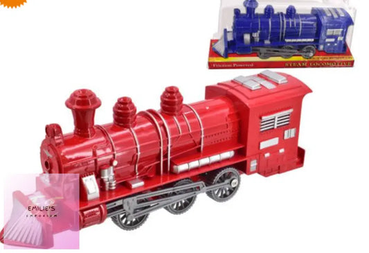 Friction Boxed Loco Train...assorted Colours Picked At Random