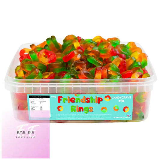 Friendship Rings Tub (Candycrave) 600G