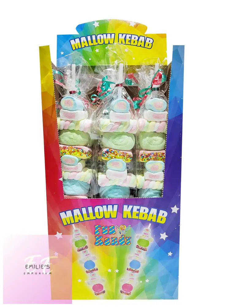 Fun Kandy Mallow Kebab Sticks 12 Count