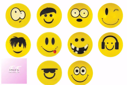Funny Face Emoji Bouncing Ball / Jet
