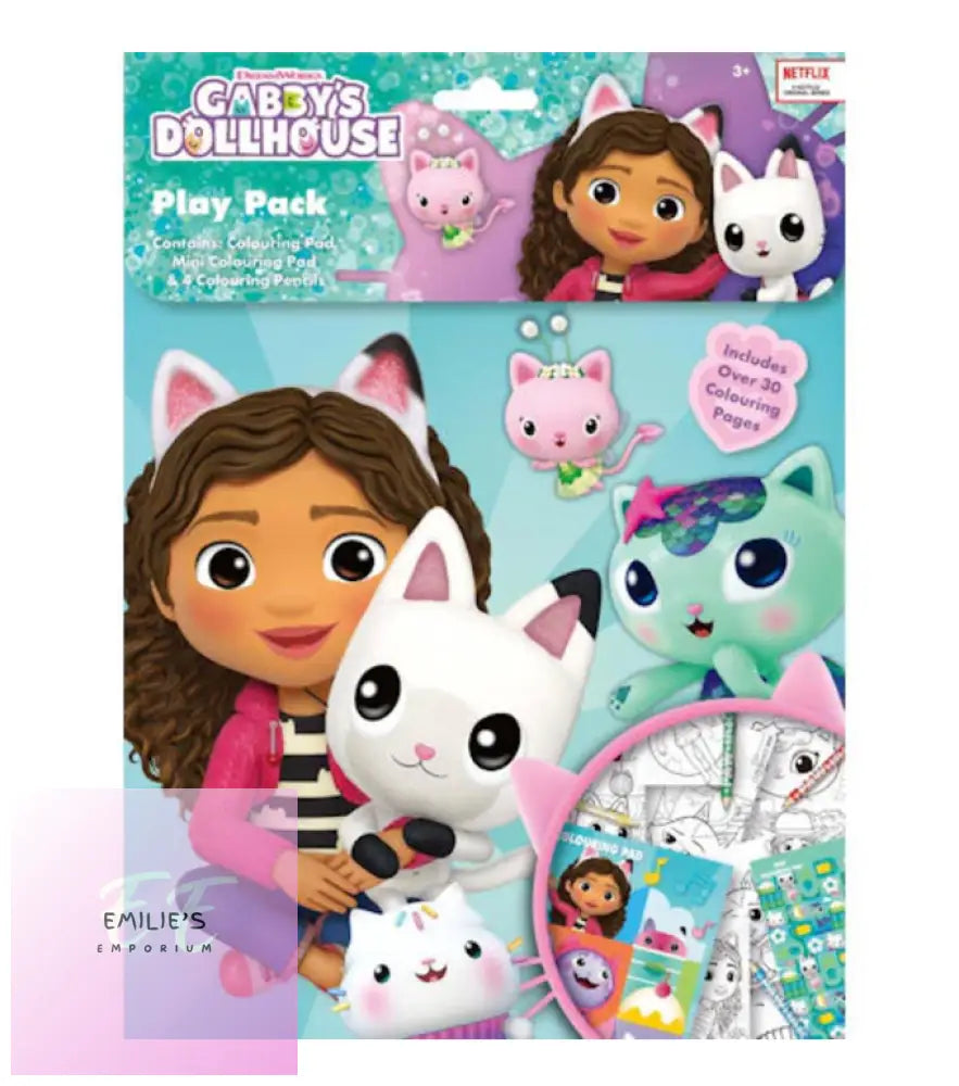 Gabby’s Dollhouse Play Pack Colouring Set