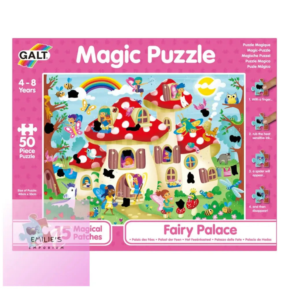 Galt Fairy Palace 50 Piece Magic Puzzle