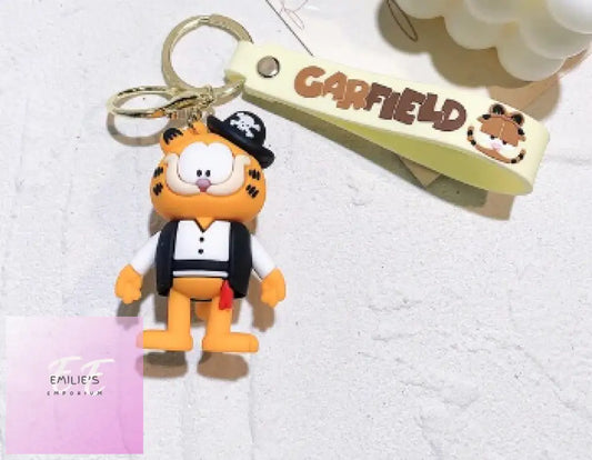 Garfield Pirate Key Ring