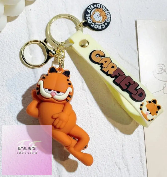 Garfield Relaxing Key Ring