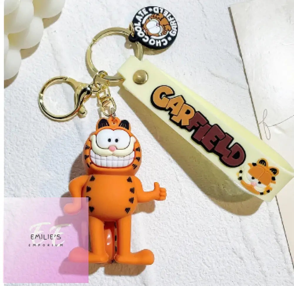 Garfield Thumb Up Key Ring