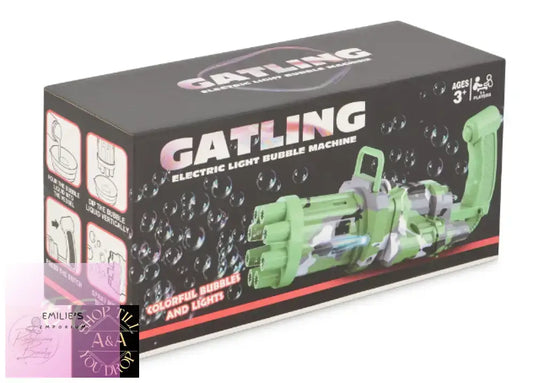 Gatling Electric Bubble Blowing Machine