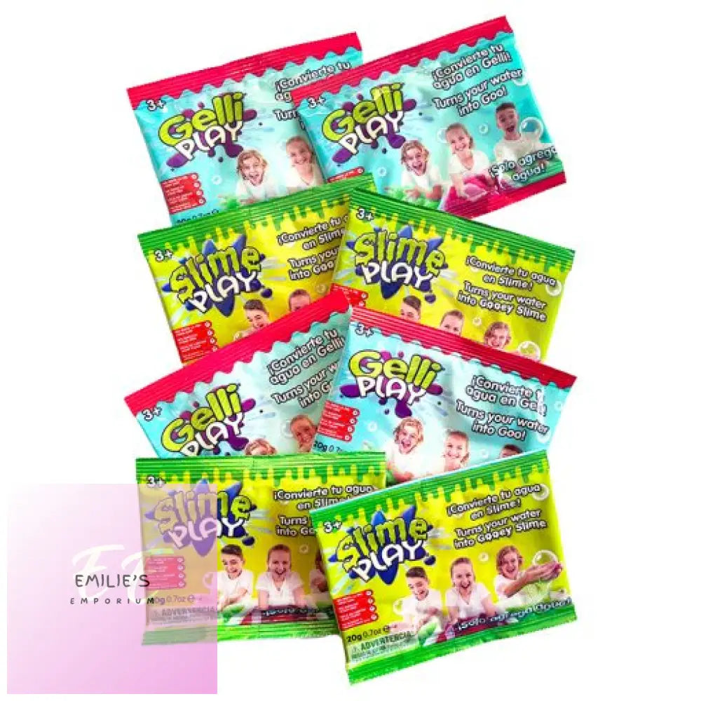 Gelli Goo/Slime Mega Value Mix (8 Sachets)