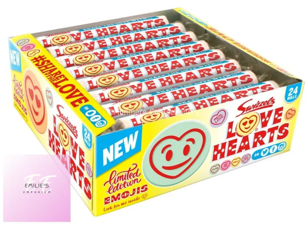 Giant Love Hearts (Swizzels Matlow) 24 Count