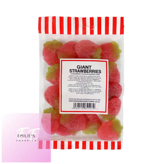 Giant Strawberries 140G Sweets