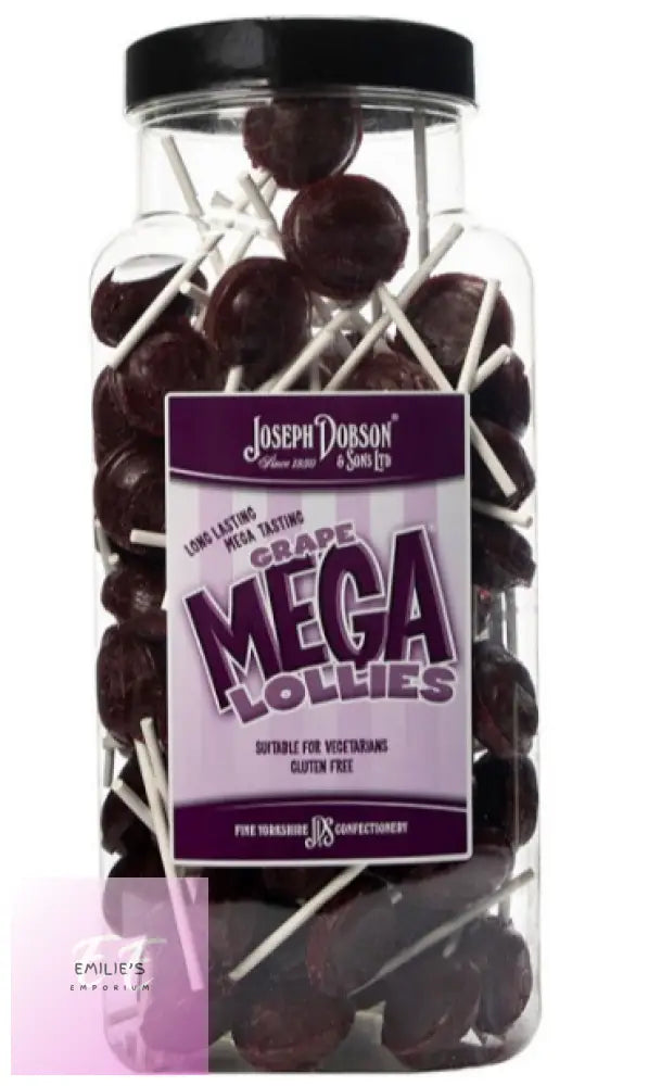 Grape Mega Lolly (Dobsons) 90 Count