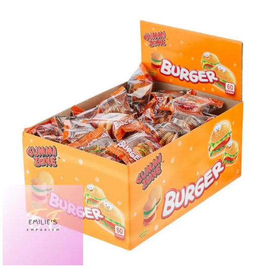 Gummy Burgers (Gummi Zone) 60 Count Sweets