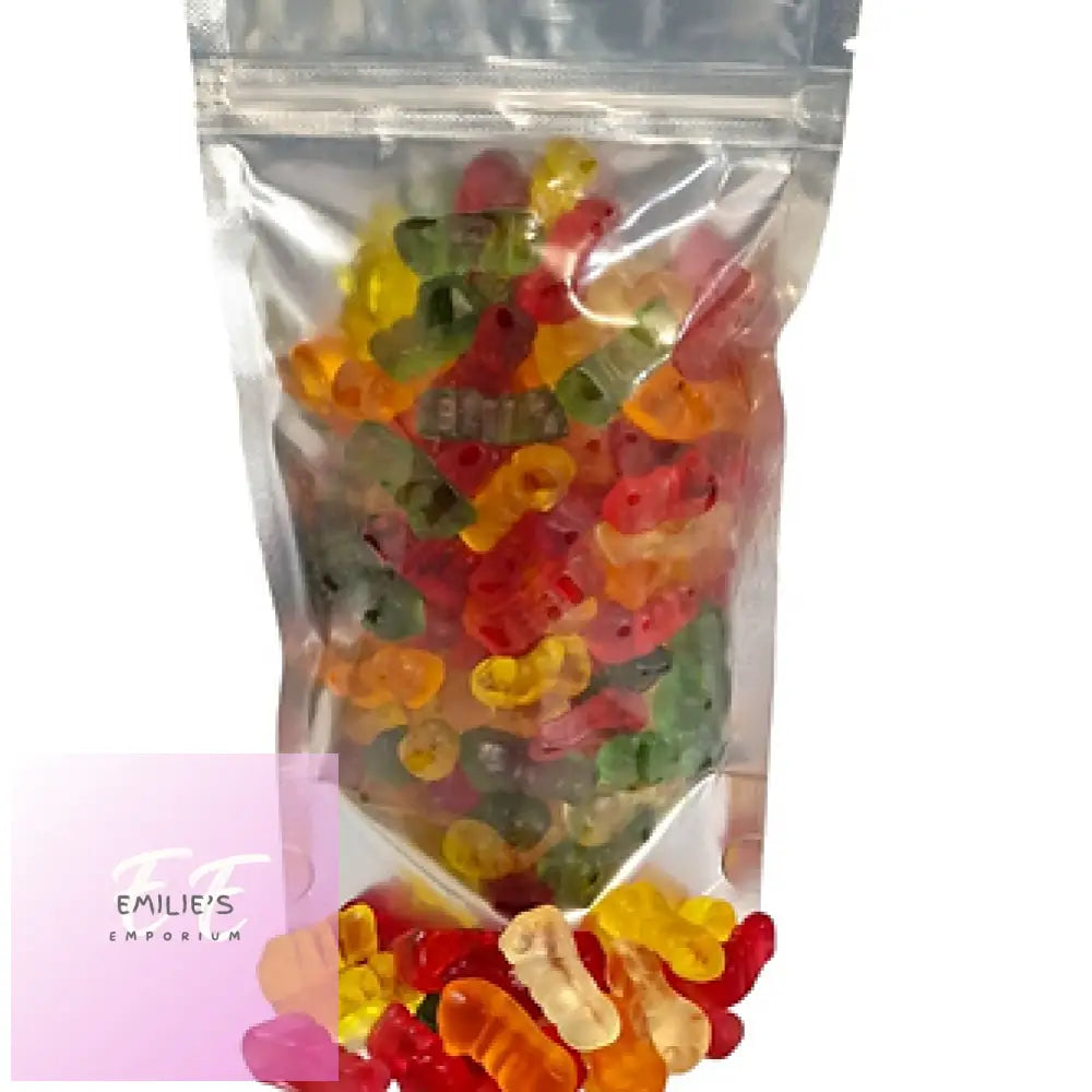 Gummy Worms - Silver Pouch