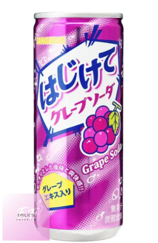 Hajikete Grape Soda 250Ml