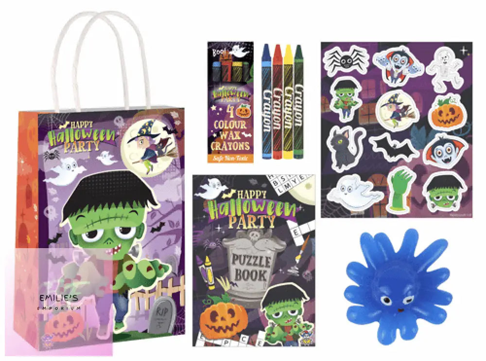 Halloween Spooky Party Bags - Pre Filled 4 (St)