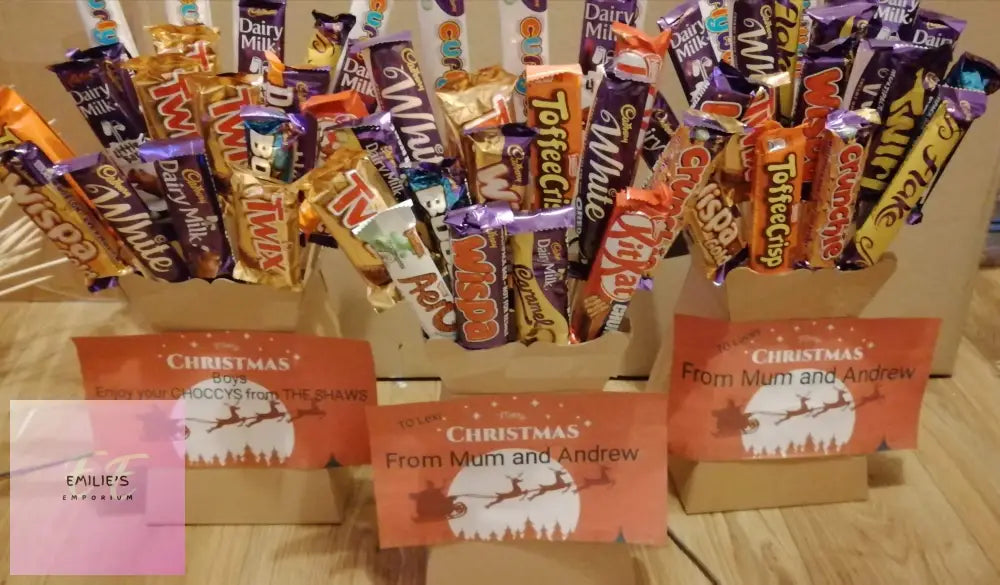 Handmade - Chocolate Bar Hamper Choice Of Size