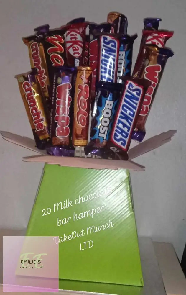 Handmade - Chocolate Bar Hamper Choice Of Size