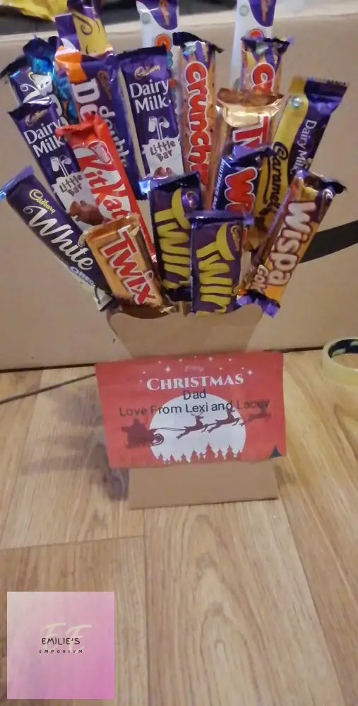 Handmade - Chocolate Bar Hamper Choice Of Size