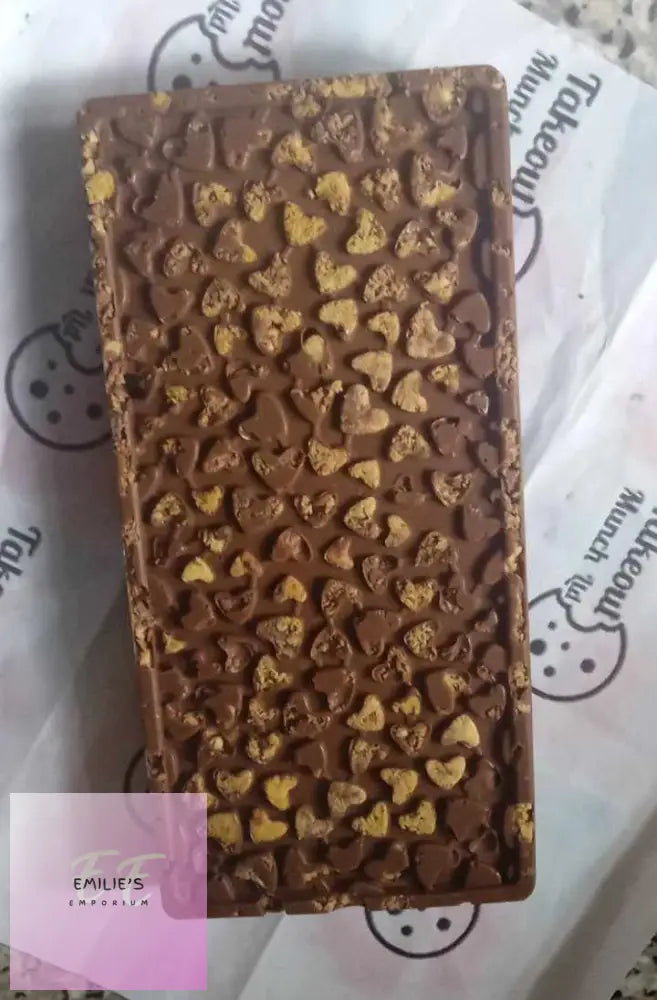 Handmade Milk Chocolate With Crunchie Slab