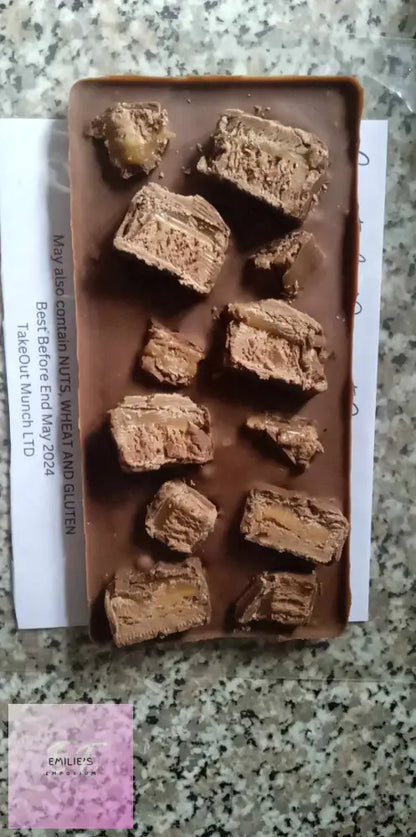 Handmade Milk Chocolate With Mars Bar Slab