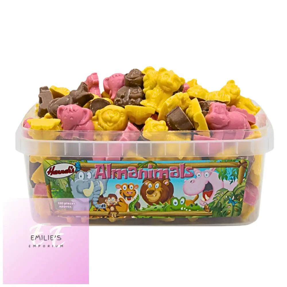 Hannah Animals 120 Count Tub 600G