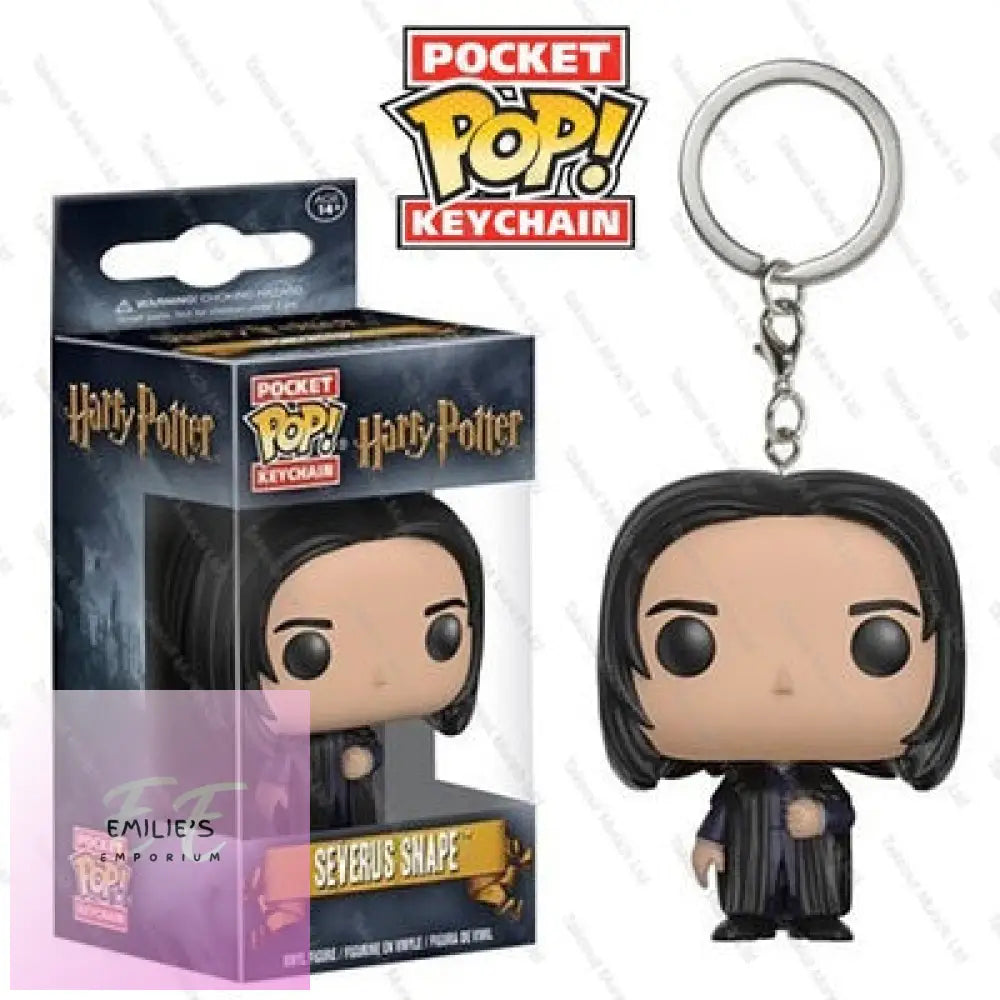 Harry Potter Key Rings- Choice Of Characters Severus Snape
