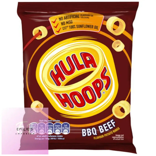 Hula Hoops Bbq Beef 32 Pack X34G