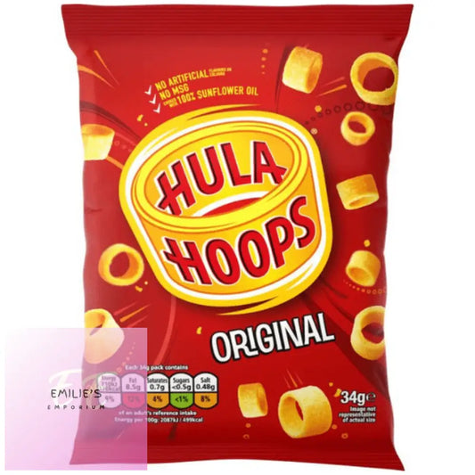 Hula Hoops Original 32 Bags X34G