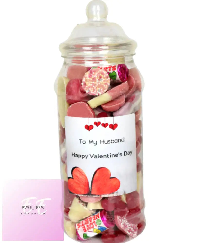 Husband Valentines Jar 600G