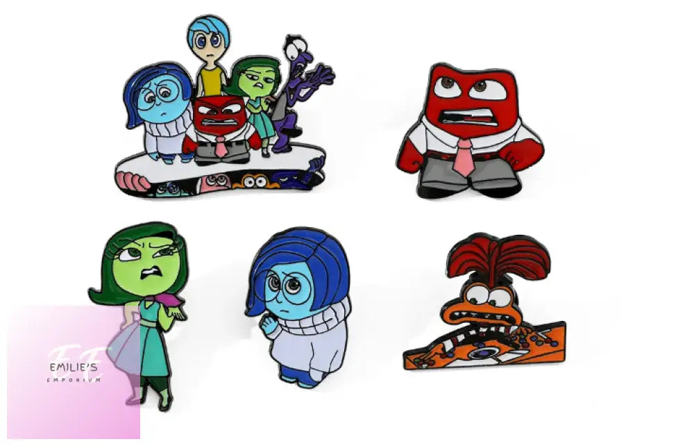 Inside Out 2 Brooches- Character Choices