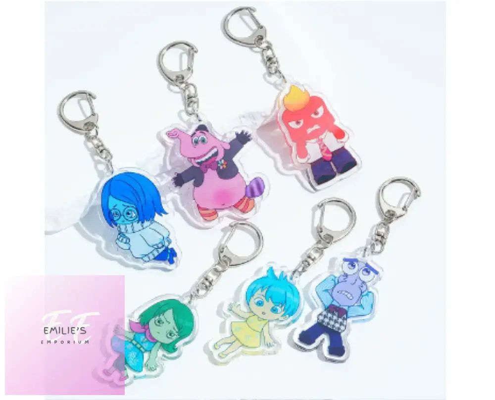 Inside Out Key Rings- Character Choices