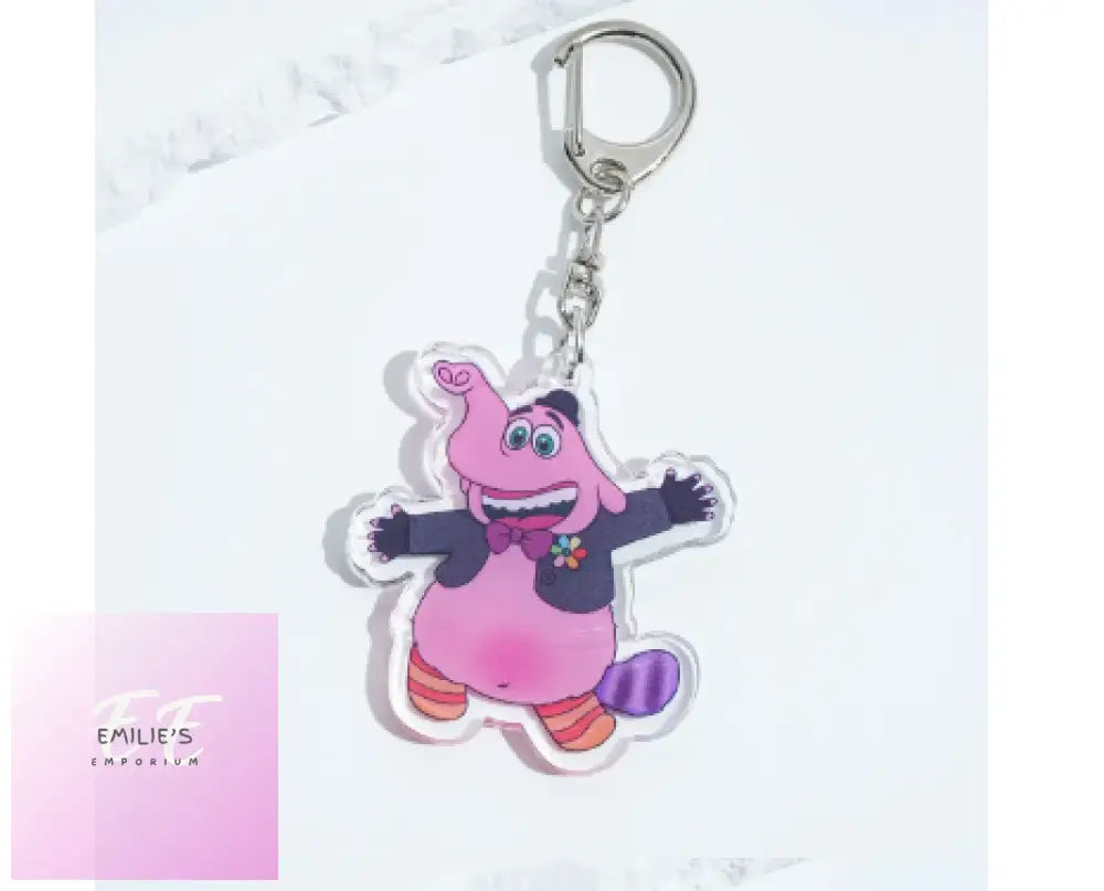 Inside Out Key Rings- Character Choices Pink