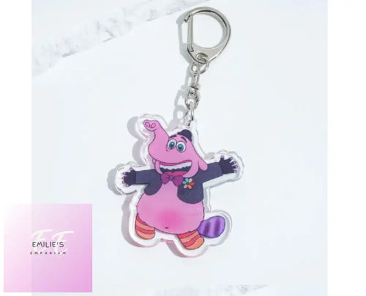 Inside Out Key Rings- Character Choices Pink