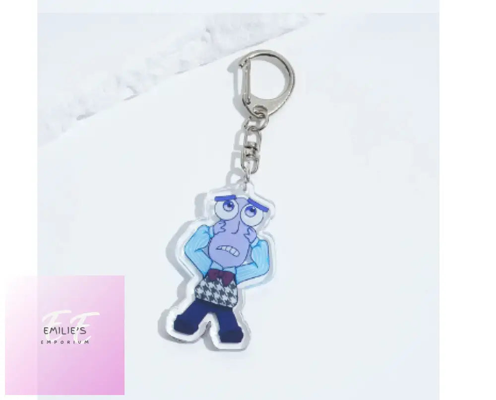 Inside Out Key Rings- Character Choices Purple
