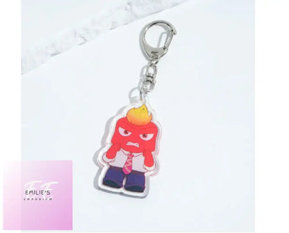 Inside Out Key Rings- Character Choices Red
