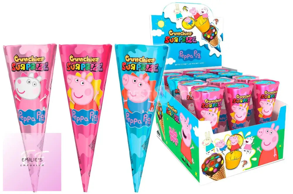 Jb Peppa Pig Surprise Cones 12 Count