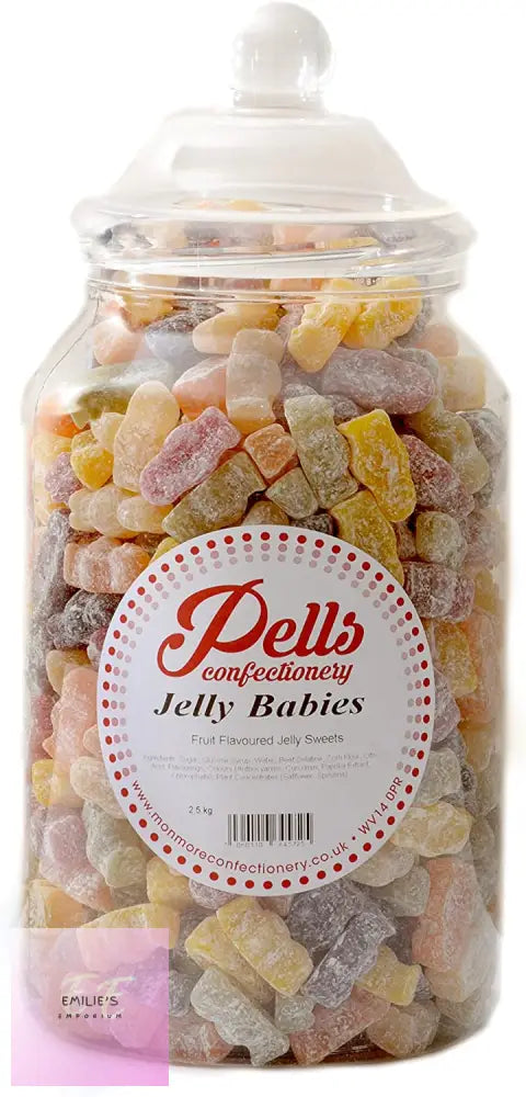Jelly Babies Jar (Pells) 2.5Kg