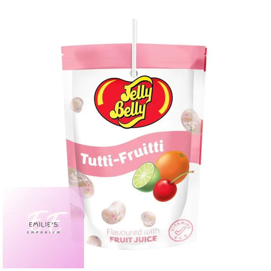 Jelly Belly Tutti Fruitti Fruit Drink Pouch 8X200Ml