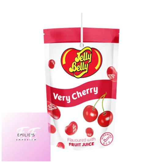 Jelly Belly Very Cherry Fruit Drink Pouch 8X200Ml