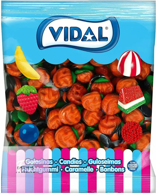 Jelly Halloween Pumpkins (Vidal) 1Kg (Halloween)
