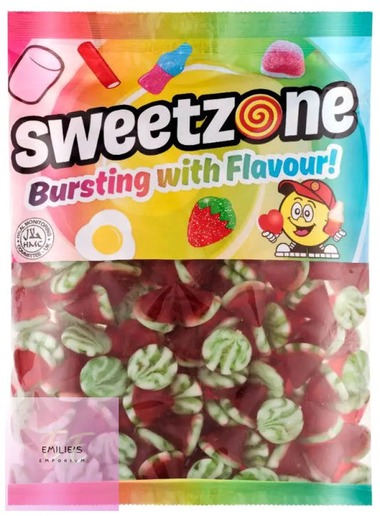Jelly Strawberry Cones (Sweetzone) 1Kg